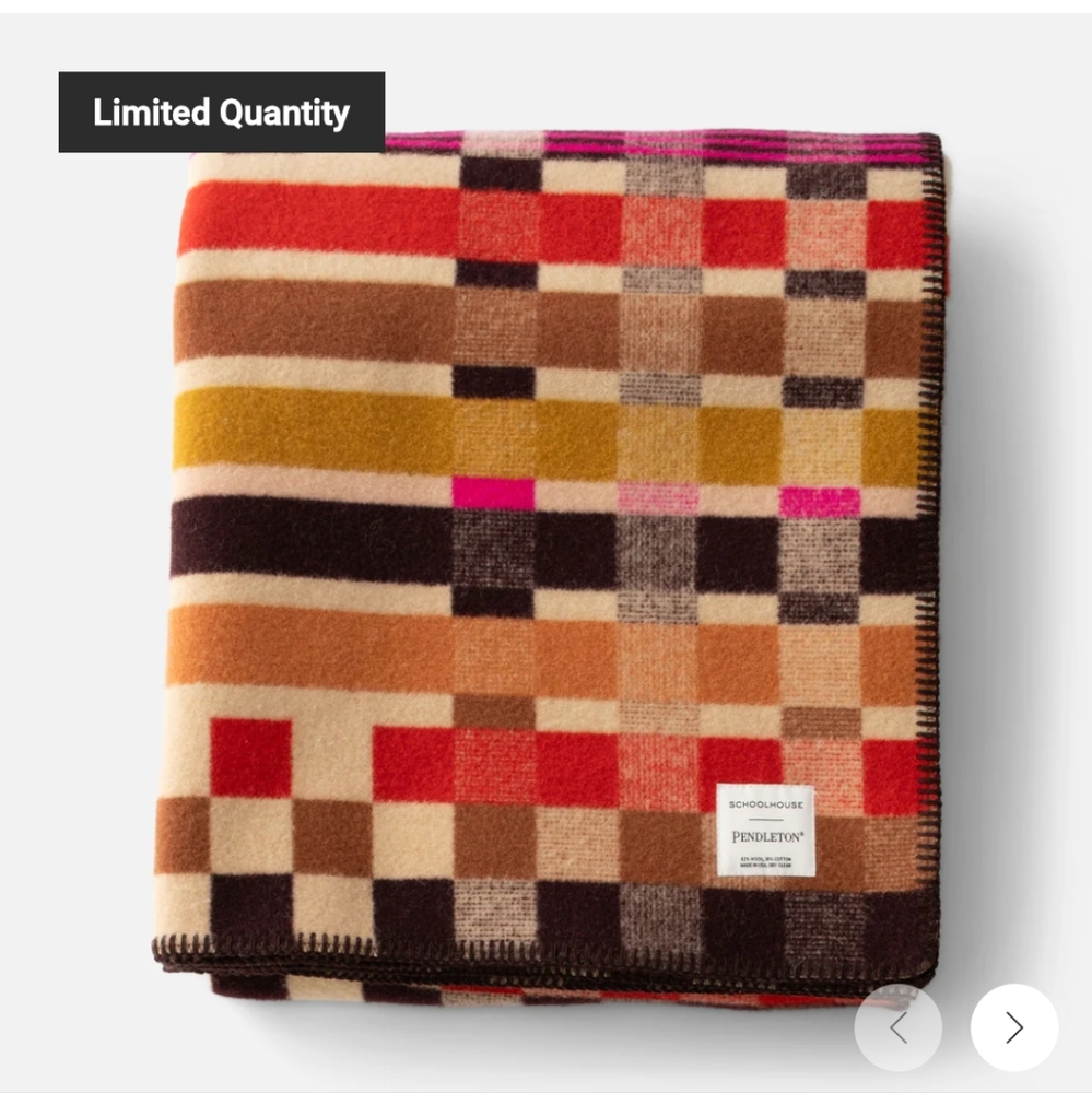 Pendleton Schoolhouse blanket